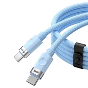 Orico CDX USB-C-USB-C-kaapeli - 60W, 3A, 1m - sininen