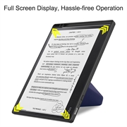 Kobo Elipsa 2E Origami Stand Suojakotelo - Tummansininen