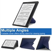Kobo Elipsa 2E Origami Stand Suojakotelo - Tummansininen