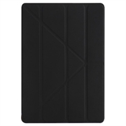 iPad 10.2 2019/2020/2021 Origami Stand Suojakotelo - Musta