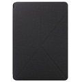 Origami Stand Samsung Galaxy Tab S7+/S8+ Suojakotelo - Musta