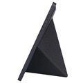 Origami Stand Samsung Galaxy Tab S7+/S8+ Suojakotelo - Musta