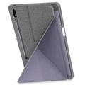 Origami Stand Samsung Galaxy Tab S7+/S8+ Suojakotelo - Harmaa
