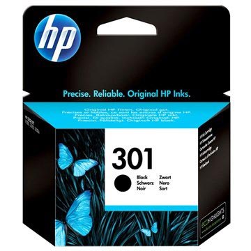 HP 301 Mustepatruuna - Deskjet 1000, 2540 AiO, Officejet 2620 AiO - Musta