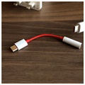 OnePlus USB-C / 3.5mm Kaapeliadapteri - Bulkki - Punainen / Valkoinen