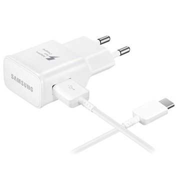 Samsung EP-TA20EW USB-C Nopea Matkalaturi - Valkoinen