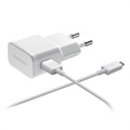 Samsung ETA-U90EWE Matkalaturi & MicroUSB Kaapeli - Valkoinen