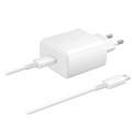 Samsung USB-C Nopea Matkalaturi EP-TA845XWEGWW - 45W - Valkoinen