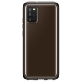 Samsung Galaxy A02s Soft Clear Suojakotelo EF-QA026TBEGEU - Musta