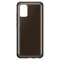 Samsung Galaxy A02s Soft Clear suojakotelo EF-QA026TBEGEU - Musta