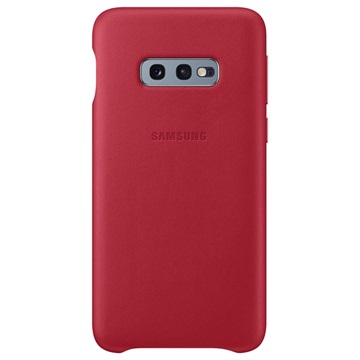 Samsung Galaxy S10e Nahkakotelo EF-VG970LREGWW - Punainen