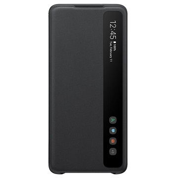 Samsung Galaxy S20+ Clear View Kotelo EF-ZG985CBEGEU - Musta
