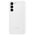 Samsung Galaxy S22 5G Smart Clear View Kotelo EF-ZS901CWEGEE - Valkoinen