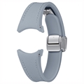Samsung Galaxy Watch4/Watch5/Watch6 D-Buckle Hybrid Eco-Leather Ranneke ET-SHR93SLEGEU - S/M - Sininen