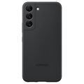 Samsung Galaxy S22 5G Silikonikotelo EF-PS901TBEGWW - Musta