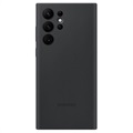 Samsung Galaxy S22 Ultra 5G Silikonikotelo EF-PS908TBEGWW - Musta