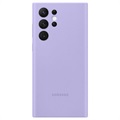 Samsung Galaxy S22 Ultra 5G Silikonikotelo EF-PS908TVEGWW - Lavenderi