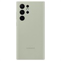 Samsung Galaxy S22 Ultra 5G Silikonikotelo EF-PS908TMEGWW - Oliivinvihreä