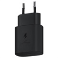 Samsung Super Fast USB-C Laturi EP-TA800NBEGEU - Musta