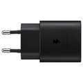 Samsung Super Fast USB-C Laturi EP-TA800NBEGEU - Musta