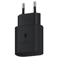 Samsung Super Fast USB-C Laturi EP-TA800EBE - Bulkki - Musta