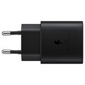 Samsung Super Fast USB-C Laturi EP-TA800EBE - Bulkki - Musta