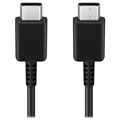 Samsung USB-C / USB-C Johto EP-DA705BBE - 1m - Bulkki - Musta