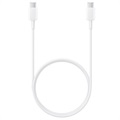 Samsung USB-C / USB-C Johto EP-DA705BWEGWW - 1m - Valkoinen