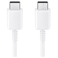 Samsung USB-C / USB-C Johto EP-DA705BWEGWW - 1m - Bulkki - Valkoinen