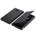 Sony Xperia XA2 Ultra Style Cover Stand Suojakotelo SCSH20 (Avoin pakkaus - Tyydyttävä) - Musta