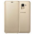 Samsung Galaxy J6 Wallet Cover EF-WJ600CFEGWW - Kulta