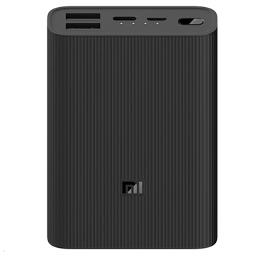 Xiaomi Mi Power Bank 3 Ultra Compact Varavirtalähde BHR4412GL - 10000mAh - Musta