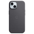 iPhone 15 Apple FineWoven-kuori MagSafella MT393ZM/A - Musta