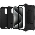 OtterBox Defender Series iPhone 15 Pro Suojakotelo - Musta