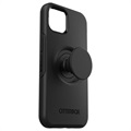 OtterBox Pop Symmetry Antimikrobinen iPhone 13 Kotelo - Musta