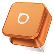 Ottocast CP88-T Mini Cube -langaton CarPlay- ja Android Auto -sovitin - oranssi