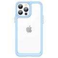 Outer Space Sarja iPhone 13 Pro Hybridikotelo - Sininen