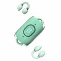 P-Q9 140-kieliset langattomat kuulokkeet, jotka on kiinnitettävä käännöksellä - Cyan värinen