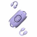 P-Q9 140-kieliset langattomat kuulokkeet, jotka on kiinnitettävä käännöksellä - violetti