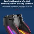 P07 Dazzle Lighting Langaton Bluetooth-ohjain PS4/Android/iOS/Switch/PC - musta