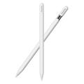 P24 Pro Magneettilatauskynä iPadille - Valkoinen