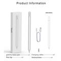 P24 Pro Magneettilatauskynä iPadille - Valkoinen