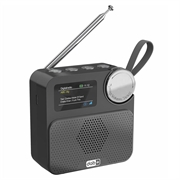 P2D-kannettava DAB+-radio, Bluetooth 5.0 - 1.47" - musta