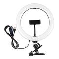 PULUZ PKT3126B LED Ring Light Kit 10.2" 26cm videokonferenssin valaistus 3 himmennettävää väriä 10 kirkkaustasoa kameralle Älypuhelimelle YouTube TikTok Self-kuvaus