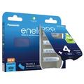 Panasonic Eneloop BK-3MCDEC4BE ladattavat AA-paristot 2000mAh ja säilytyslaatikko - 4 kpl.