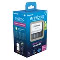 Panasonic Eneloop BQ-CC55 SmartPlus -akkulaturi - 4x AAA/AA