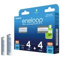 Panasonic Eneloop Mix BK-KJMCDE44E 8BE ladattavat AA/AAA-paristot - 2000mAh/800mAh - 8 kpl.