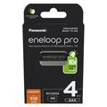 Panasonic Eneloop Pro BK-4HCDE/4BE ladattavat AAA-paristot 930mAh - 4 kpl.