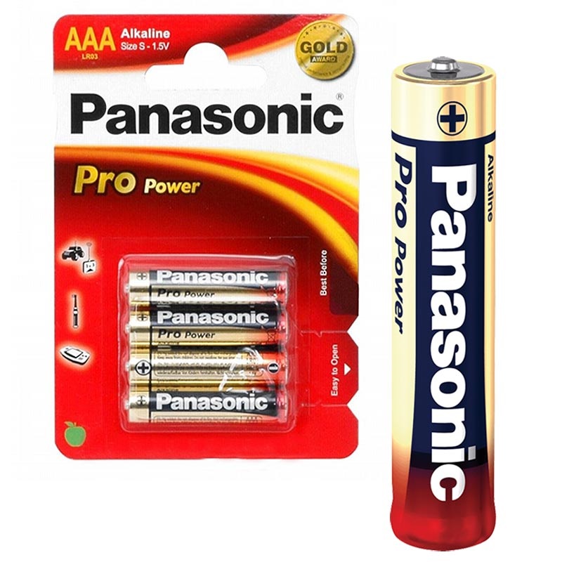 Panasonic Pro Power AAA Paristo LR03PPG 1.5V 1x4