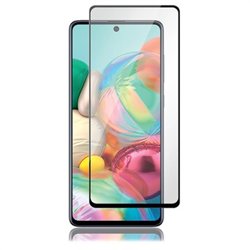 Panzer Silicate Samsung Galaxy A72 Full-Fit Panssarilasi - 9H - Musta